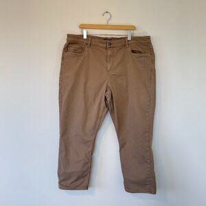 TPJ Men's 42x28 Athletic Fit TAN Jeans/Pants